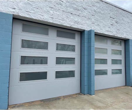 Commercial overhead door maintenance preventing freeze up across colorado